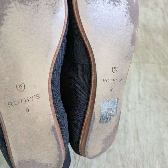 Rothys Pointed Toe Bow Flats - Picture 6 of 6